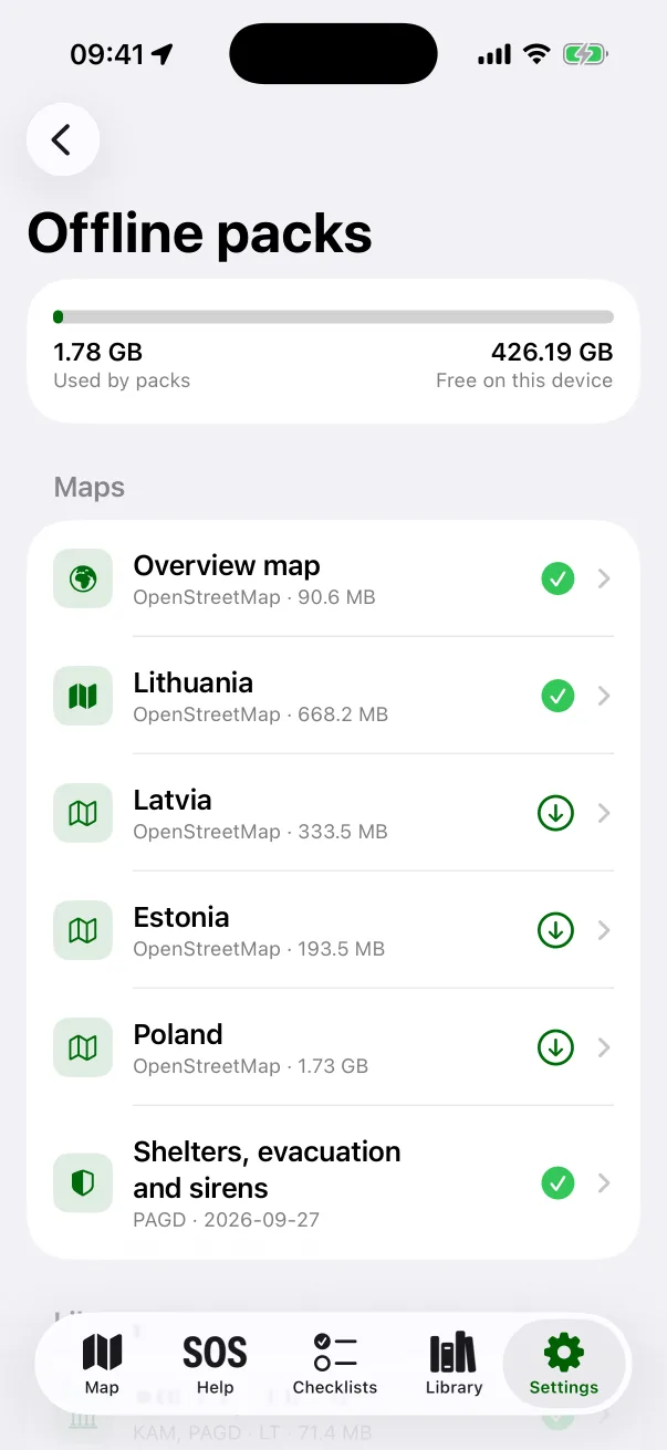 The pack list: maps and library packs you can share